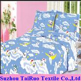 Microfiber Brushed Pongee for Children Bedsheet Fabric