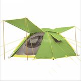 Outdoor Green Tent, 4 Man Tent, Double Layer Camping Tent