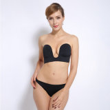 Push up Strapless Backless Breath Invisible Silicone Bra