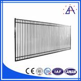 Wood Grain Powder Coating Aluminum Slat Fence