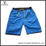 Mens Microfiber Blue Magic Tape Elastic Waist Shorts Short Pants