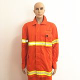 Cotton Reflective Tape Technician Safety Protection Uniform