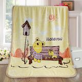 Super Soft Thick Double Fleece Flannel Children Baby Blanket