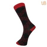 Men's Cotton Dotted Patterned Socks