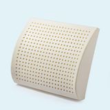 100% Natural Latex Lumbar Back Cushion Pillow Car Office
