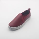 Simple PU Flat Slip on Boat Shoes for Women