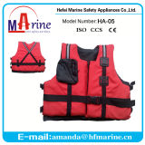 Red Color Water Sports Canoe and Kayak Life Jacket