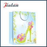 Fashion Lady's High-Heeled Sandal Shopping Carrier Gift Paper Bag