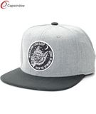 Popular Heather Grey Hip Hop Snapback Sports Cap