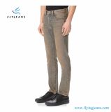 New Style Slim-Straight Brick-Red Denim Jeans for Men by Fly Jeans
