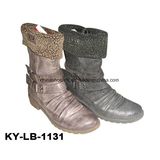 Popular China Lady Warm Boots Further Lining Flat Heel