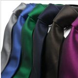 New Design Classical 100% Solid Silk /Polyester Woven Necktie