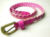 Latest Styles Women's Fashion PU Woven Belt (JBW005)