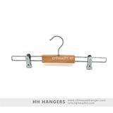 Lipu Made Wooden Clip Hanger Bottom Pants Skirt Toursers Hanger