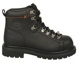 Full Grain Leather Steel Toe Work Boots for Women