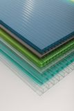 Clear Blue Green Opal Brown PC Hollow Sheet