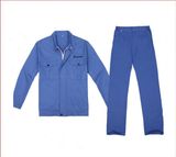 Fashion Designer Grey Blue Working Uniform for Engineer