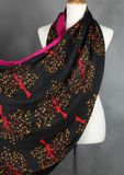 Ladies Fashion Viscose Tree Printed Scarf (YKY1023-6)