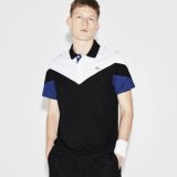 Men's Sport Colorblock Tennis Polo Shirt
