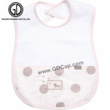Good Quality Soft Terry Pocket Baby Bibs with Embroidery Logo