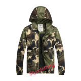 Men Camouflage Light Outdoor Spring/Autumn Fashion Jacket Coat (J-1601)