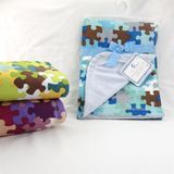 Printed Micro Mink Baby Blanket Camo Printing