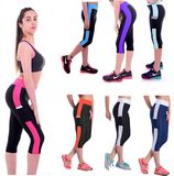 High Quality Side Pocket Elastic Slim Hip Fitness Leggings