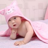 Baby Cotton Bath Blanket Hooded Towel