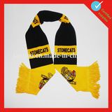 Knitted Football Wholesale Acrylic Custom Soccer Scarf