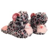 Big Eyes Furry Cat Indoor Children Slippers