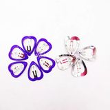 Purple Heart-Shaped Children Kid Hair Clip, Pet accessory Dog Hair Ornaments
