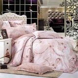 The Jacquard Not Fade Polyester Bedding Sets 5PCS/4PCS as Your Request