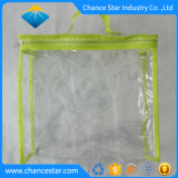 Custom Packaging Clear PVC Zipper Bag with Handle