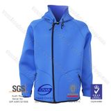 Unisex Hoodie Plus Size Windproof Warm Neoprene Jacket Windcheater Beach