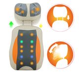 Electric Thai Shiatsu Kneading Recliner Neck and Back Massage Cushion