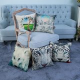 Digital Print Decorative Cushion/Pillow with Tiger/Giraffe/Bear Pattern (MX-16)