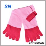 Winter Hot Sale Fashion New Design Women Five-Toe Socks