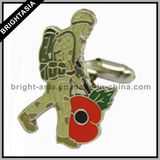 Custom Enamel Cufflink for Men Fashion Accessory (BYH-10232)