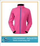 Women's Softshell Jacket Made of 100% Polyester Fabric