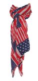 Hot Sale American Flag Printing Scarf