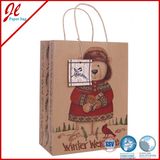 Brown Kraft Paper Bags for Christmas