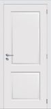 White Painted Modern Style Moulded Wooden Door