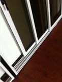 Australia Standard Double Glass Aluminium Sliding Door with Mosquito Net / Fly Screen (CL-D2006)