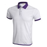 Wholesale New Fashion High Quality Plain Men's Polo T Shirts with Customer Logo