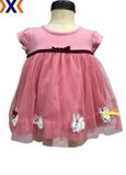 Pretty Kids Dress Knit W/ Animal Patch