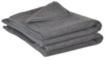 Softtextile Dark Gray Wool Blankets