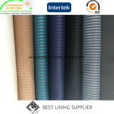 100% Polyester Stripe Patterned Men's Suit Jacket Lining Fabric Supplier