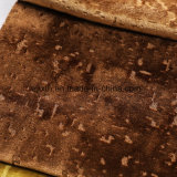 Soft Feeling Gold Color Polyester Fabric Cushion Fabric