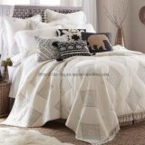 Cotton Bedding Set with Tassels (DO6074)