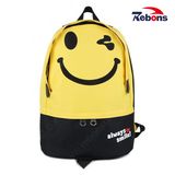 Top Sale Smile-Face Fancy Shoulder Backpack for Young People